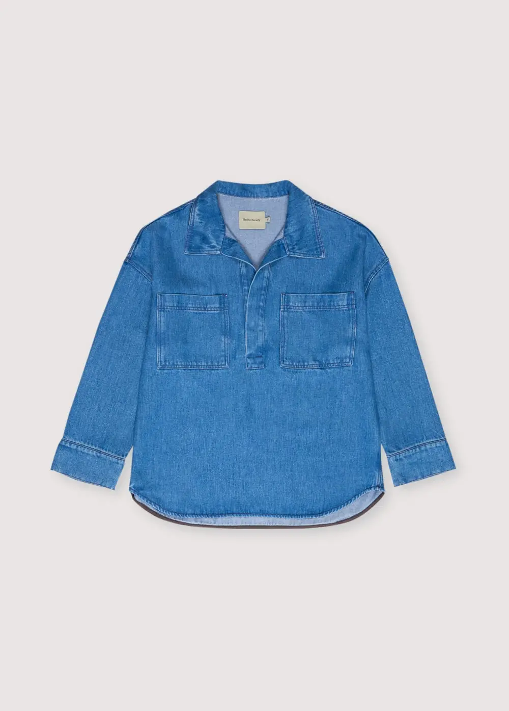 MICENAS WOMAN SHIRT MID BLUE DENIM-min – Togs Moments +Post Title + Separator + Category + Separator + Site Title