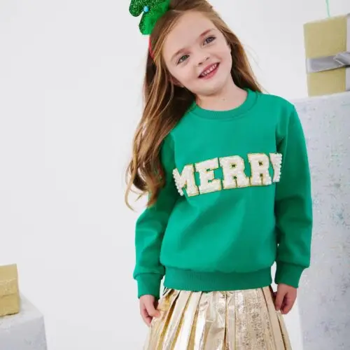 Merry Pearl Sweatshirt (Green)