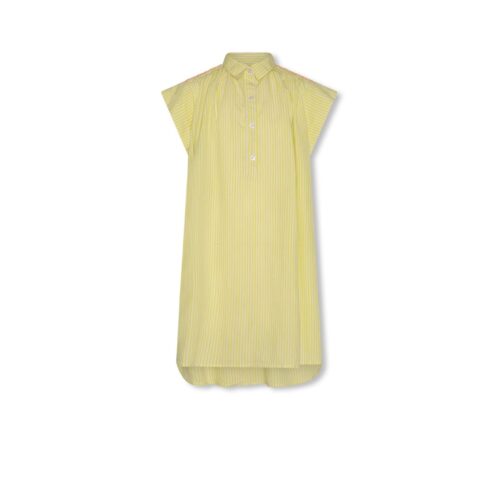 Lias Gem Yellow Stripe Shirt Dress