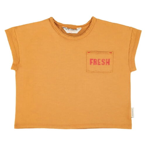 Camel Strawberry Print T-Shirt