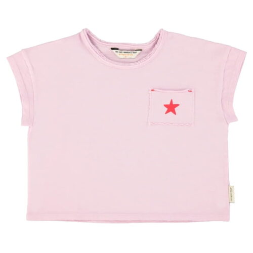 Lilac “A” Print T-Shirt