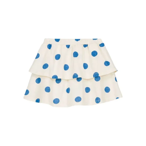 JUPE LILA Blue Dots