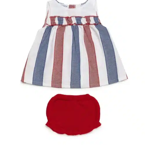 Baby Striped Dress Set