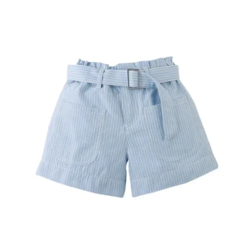 Amara Linen Girls Shorts