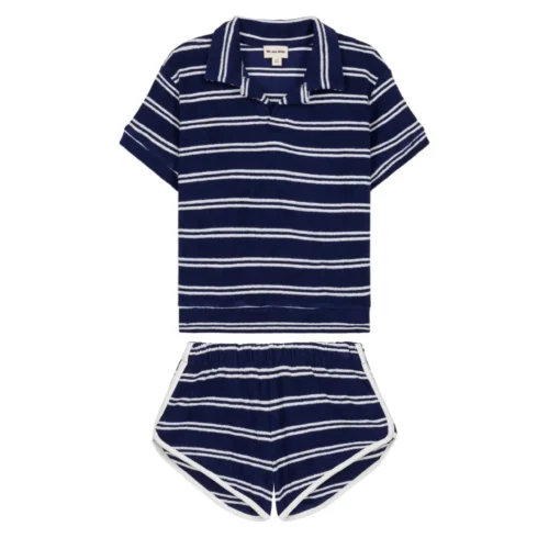 LEONARD Navy Stripes Set