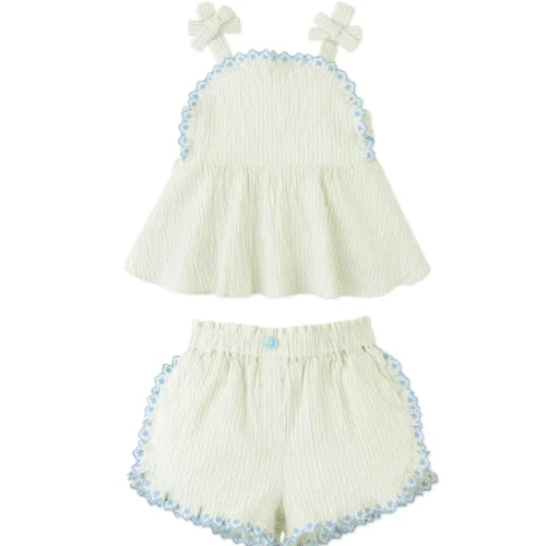 Isabel Ruffled Girls Set