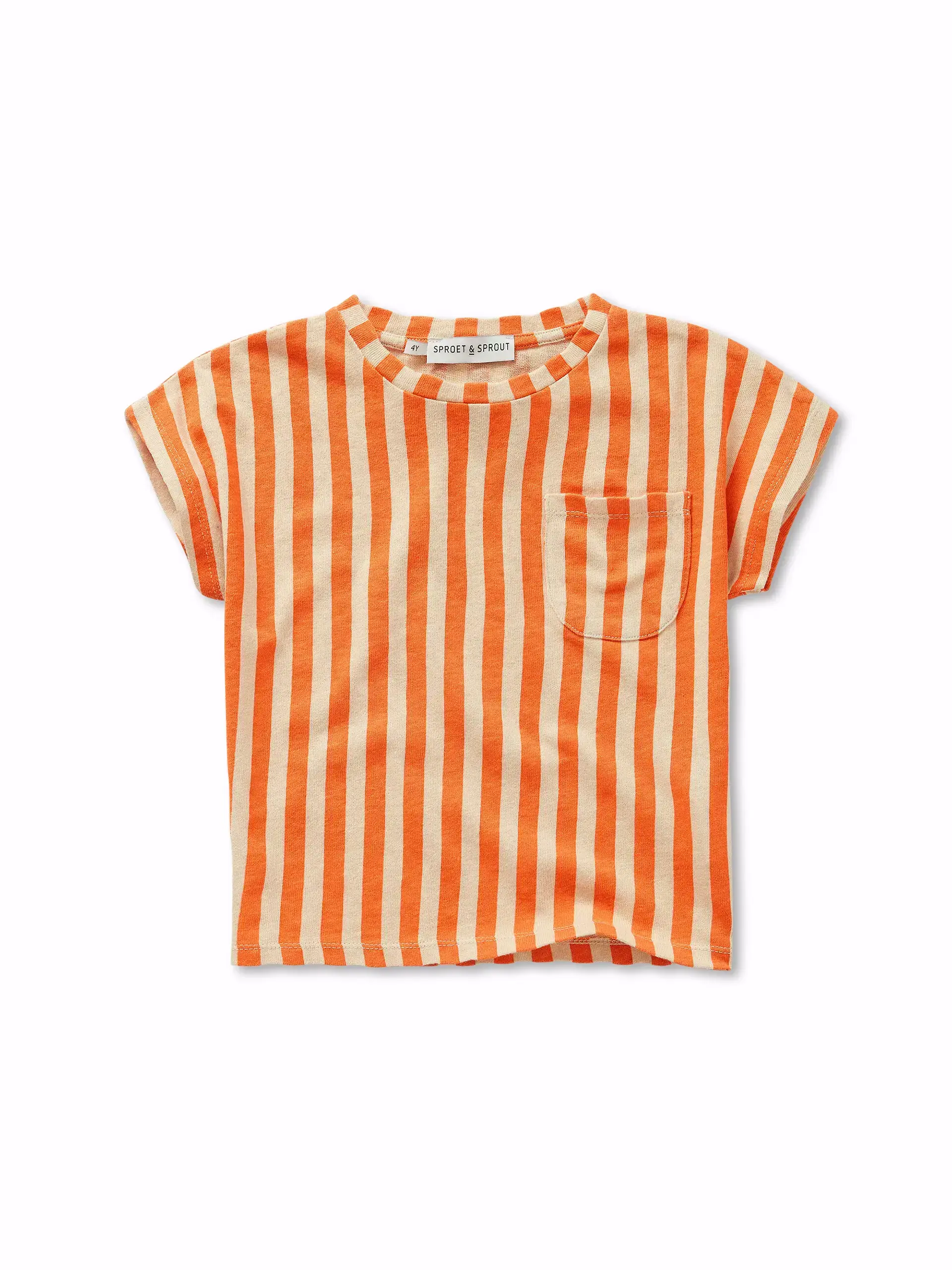 Linen T-shirt stripes Sesame primary – Togs Moments +Post Title + Separator + Category + Separator + Site Title