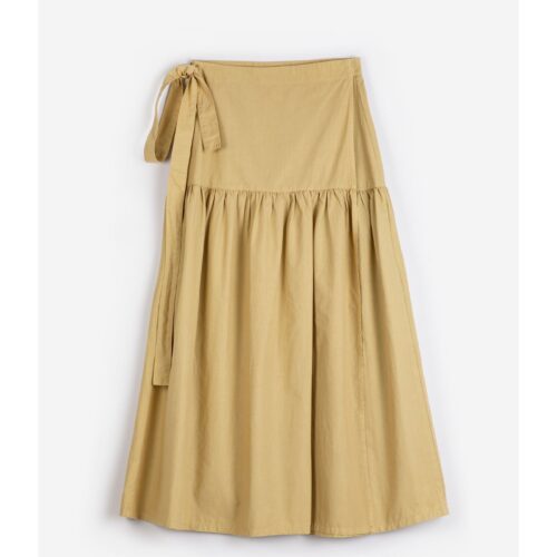 Paper Touch Wrap Skirt