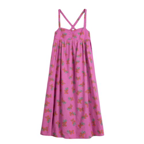 Juicy Tomatoes Pattern Strap Dress